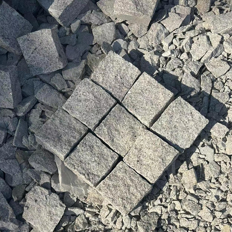 Natural Split G603 Grey Granite Cubes for Brick Pavers and Outdoor Paving