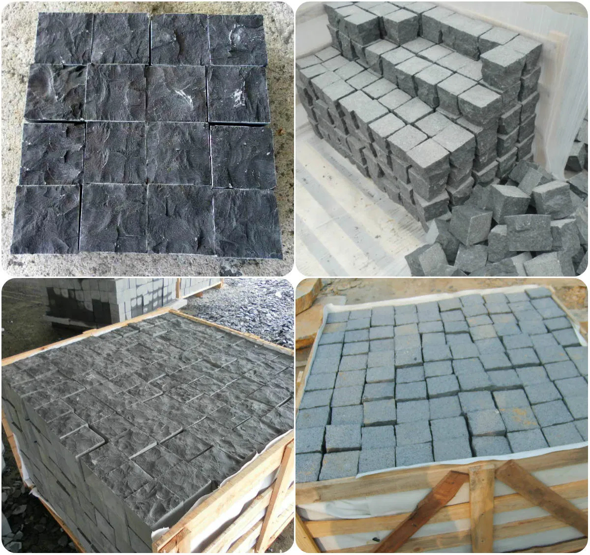 Natural Stone Paving Stones for Gardens Walkways and Landsca