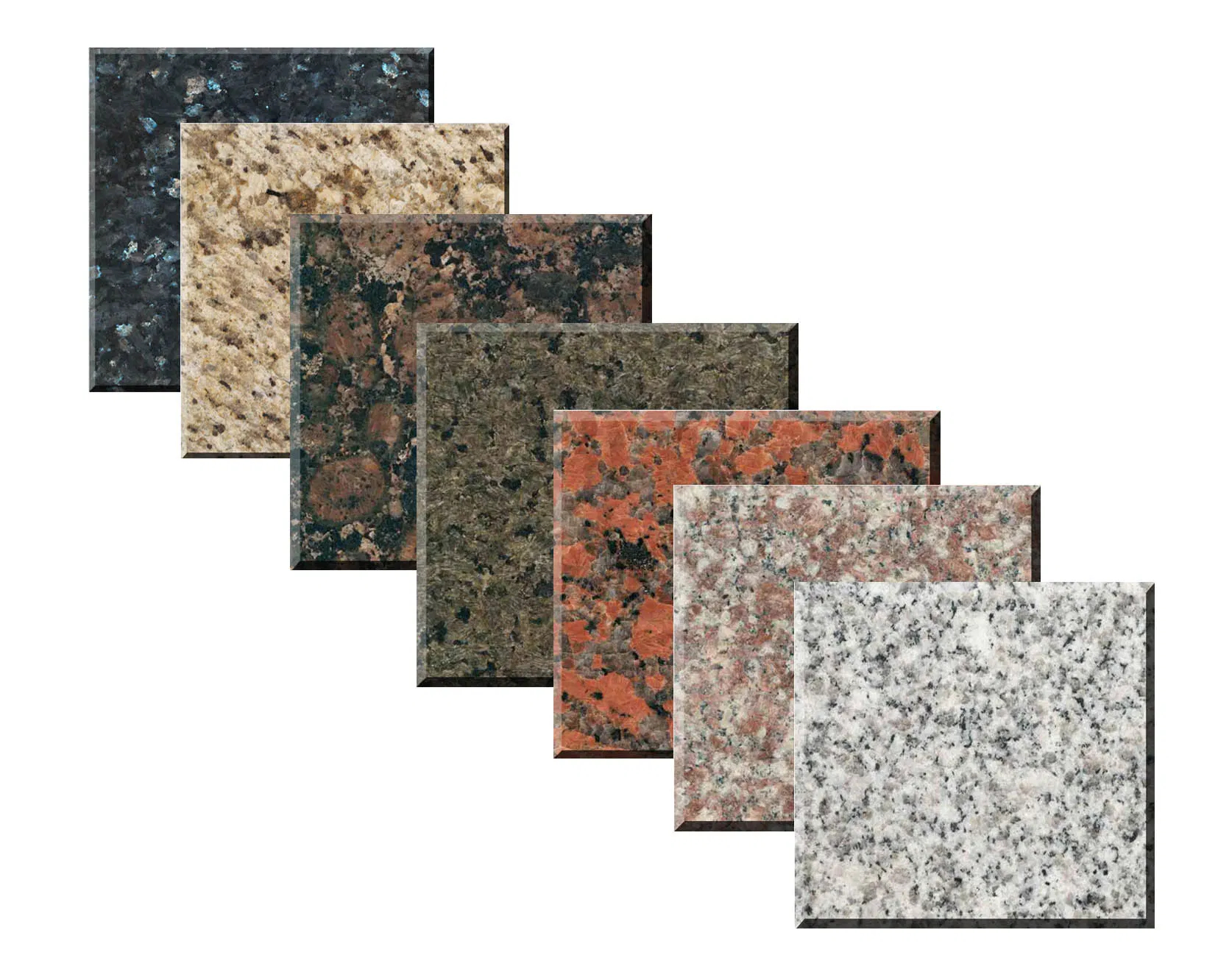 Natural Granite Slabs and Tiles for Flooring Wall and Stair 